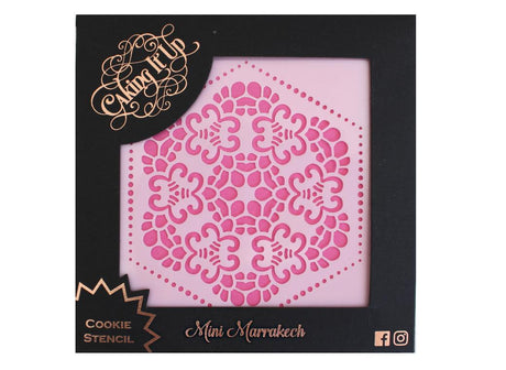 Caking It Up - Cookie Stencil Mini Marrakech