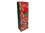 Christmas Bottle Bag - Traditional