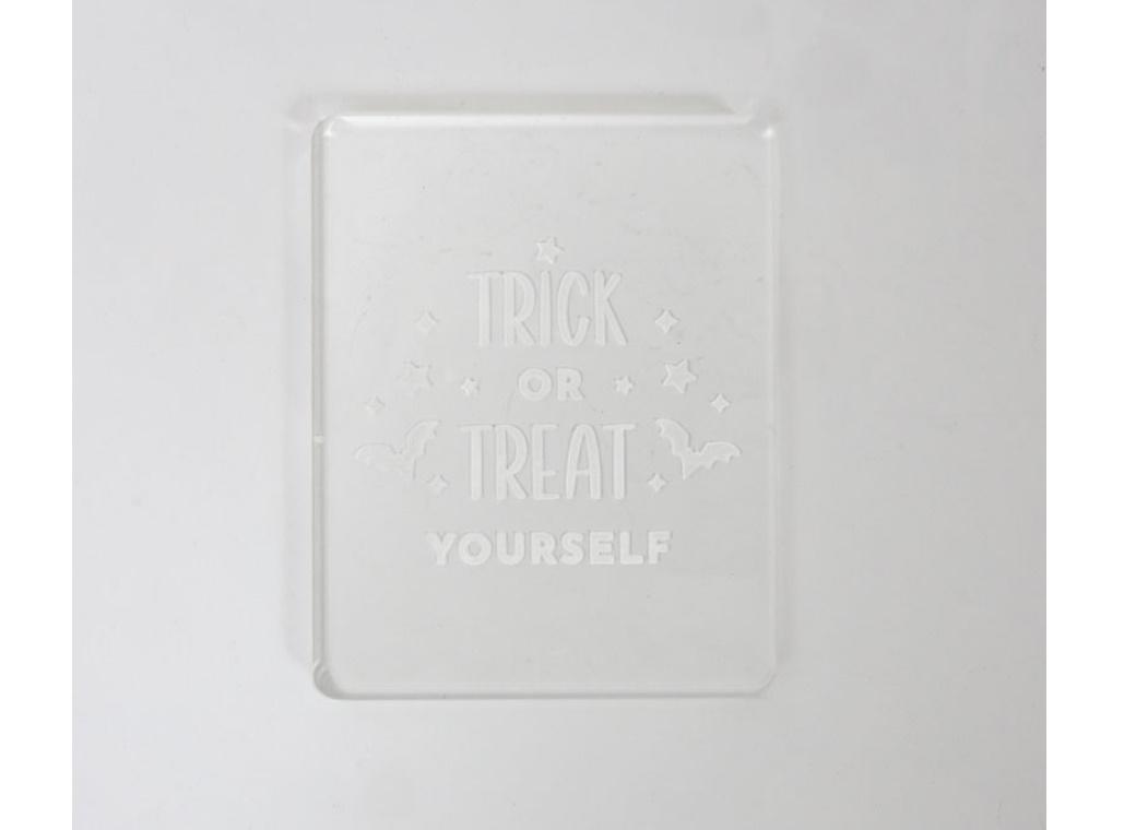 COO KIE Embosser Stamp - TRICK OR TREAT YOURSELF