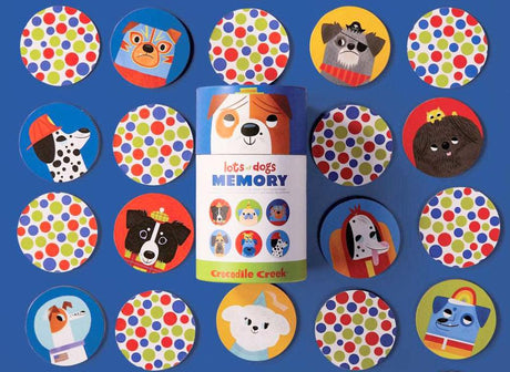 Crocodile Creek Memory Game - Lots of Dogs