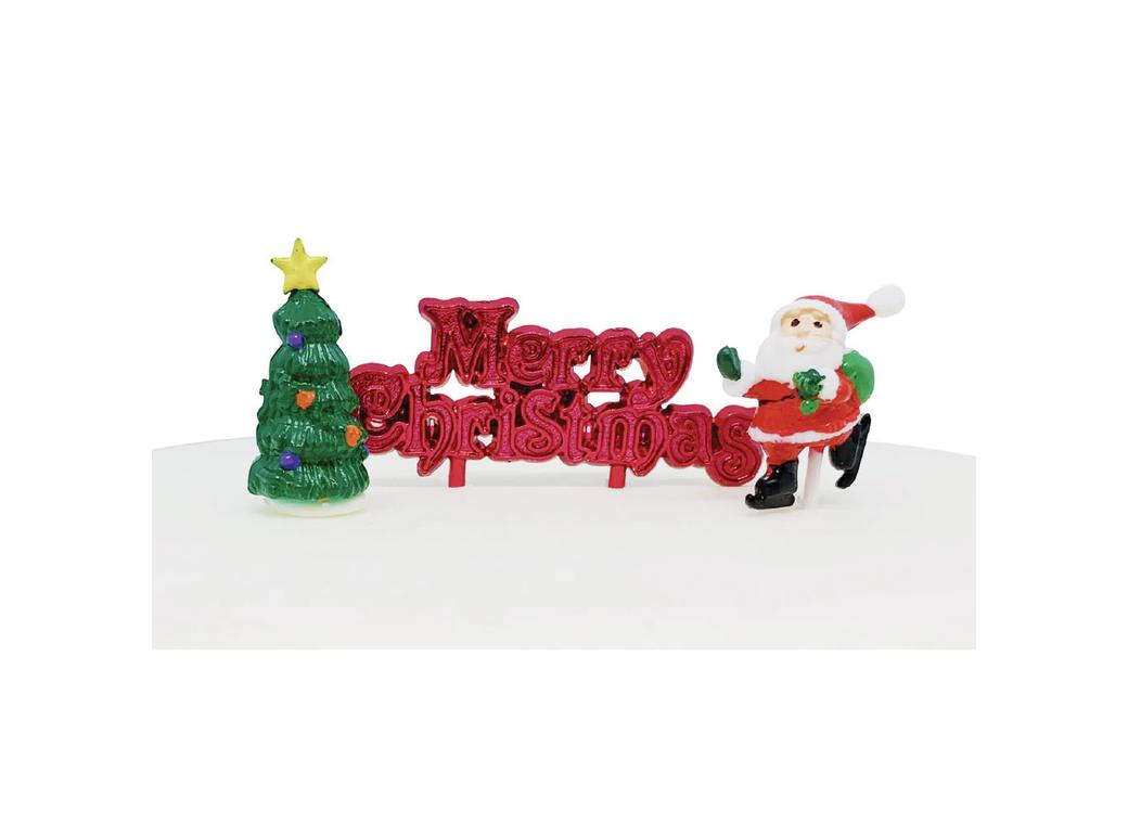 Cutie Santa Scene Decorating Kit