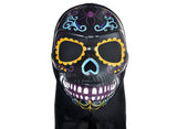 Day of the Dead Neon Skull Mask