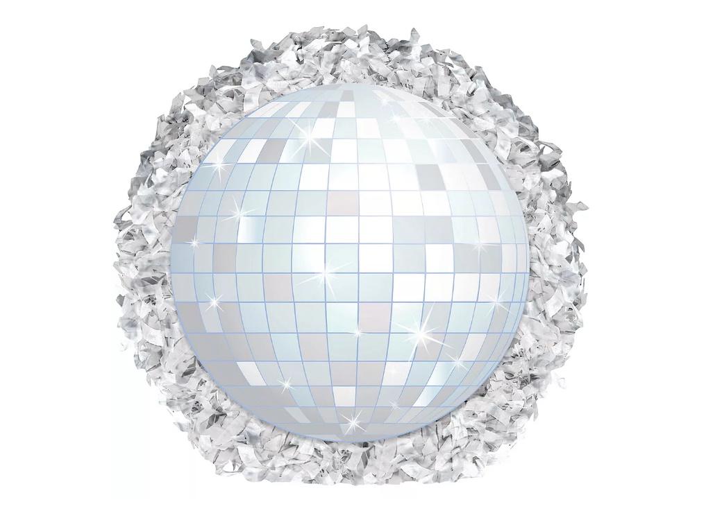 Disco Ball Mini Pinata Decoration
