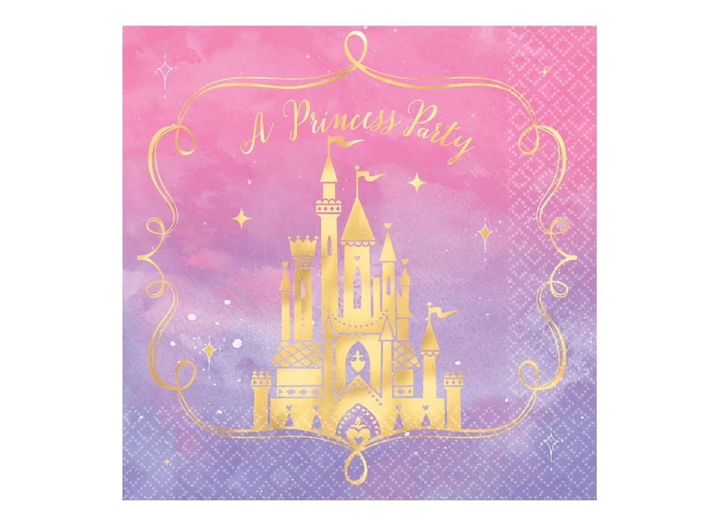 Disney Princess Once Upon A Time Lunch Napkins 16pk