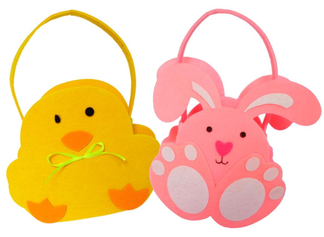 Easter Shaped Felt Basket