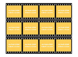 Custom Edible Icing Image - A4 Film Strip