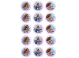 Edible Icing Cupcake Images - The Little Mermaid 2023