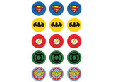 Edible Icing Cupcake Images - Justice League