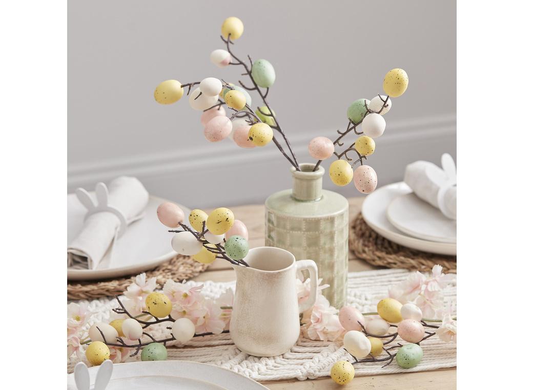 Eggciting Easter Stems & Eggs Decorations