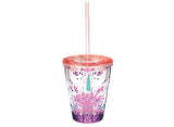 Enchanted Unicorn Tumbler with Straw
