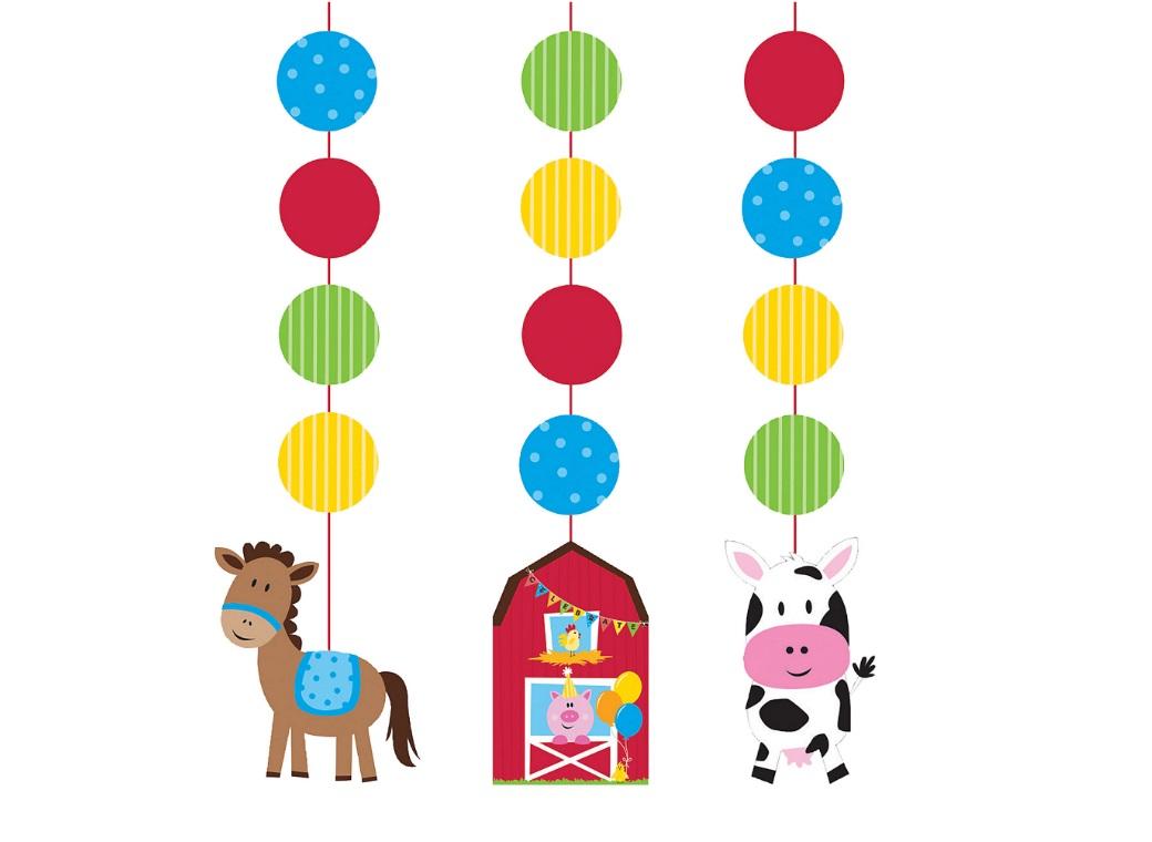 Farmhouse Fun Hanging Cutout Decorations