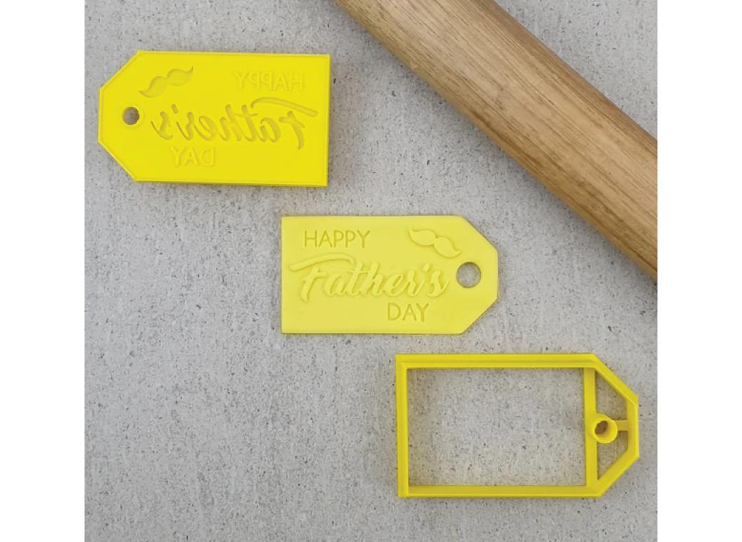 Fathers Day Tag Debosser & Cutter Set