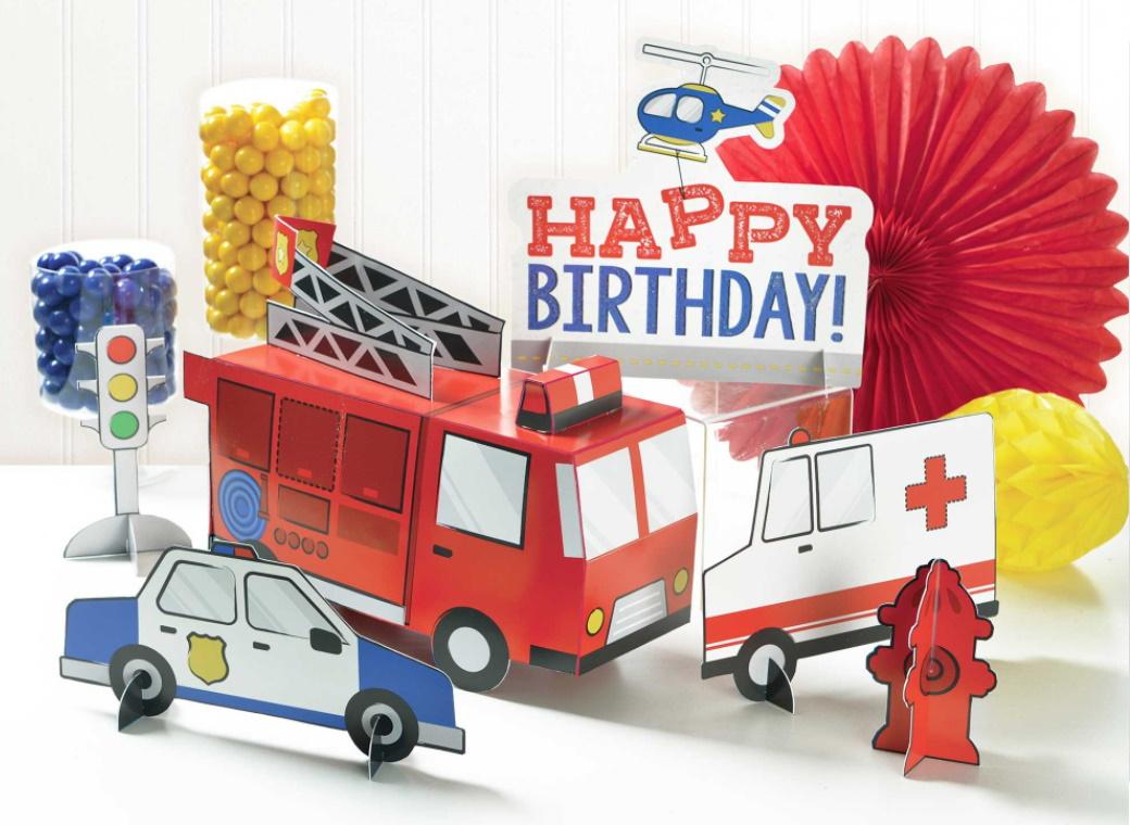 First Responders Table Decorating Kit