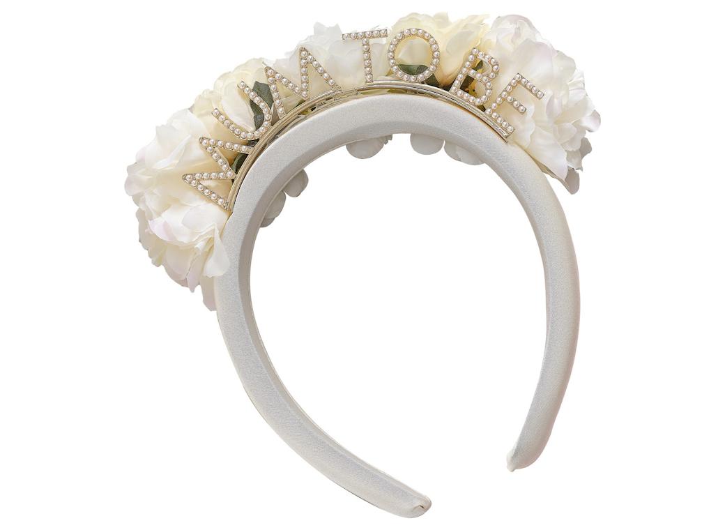 Floral Baby Mum to Be Headband