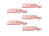 Floral Hen Party Team Bride Wrist Bands 5pk