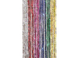 Multi-Coloured Foil Fringed Door Curtain
