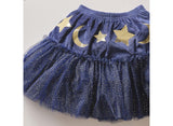 Ginger Ray Navy Velvet Sparkle Kids Wizard Tutu - Ages 3-5