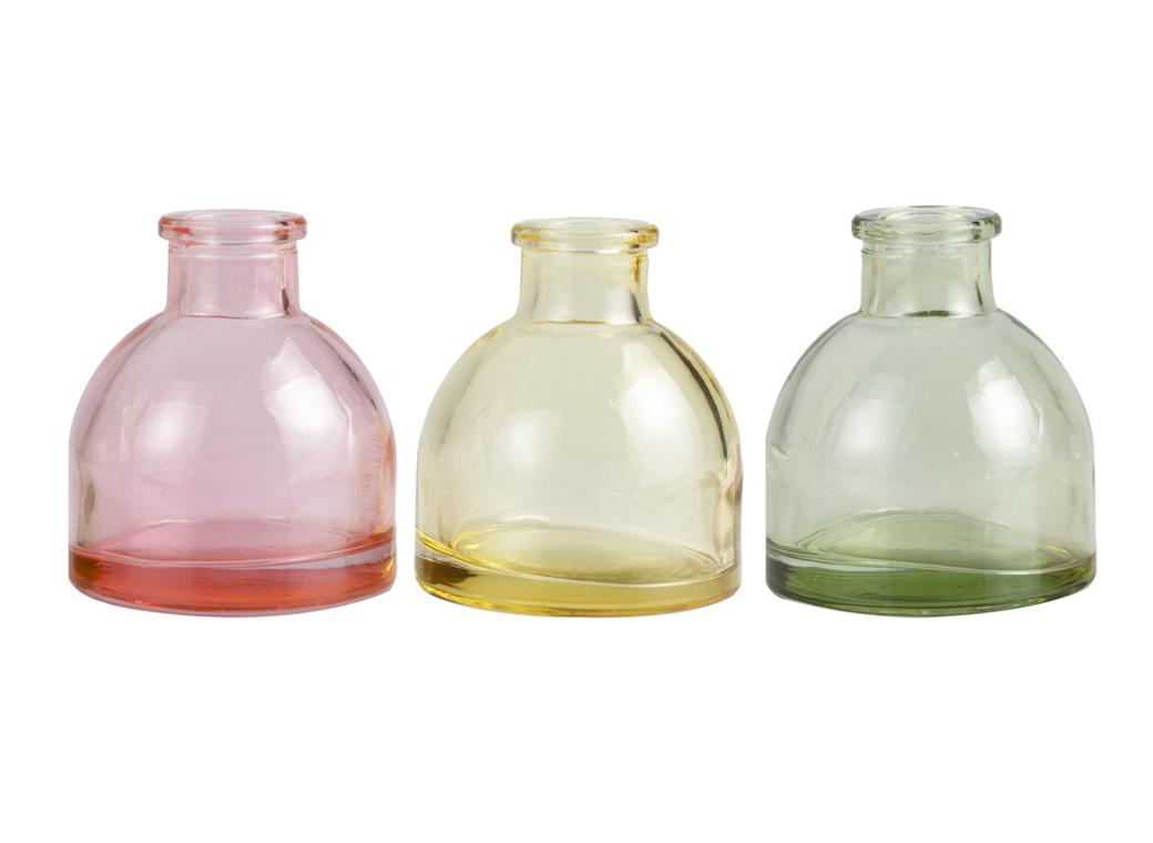 Hop Hop Hooray Coloured Glass Bud Vases
