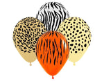 Jungle Safari Print Balloons 12pk