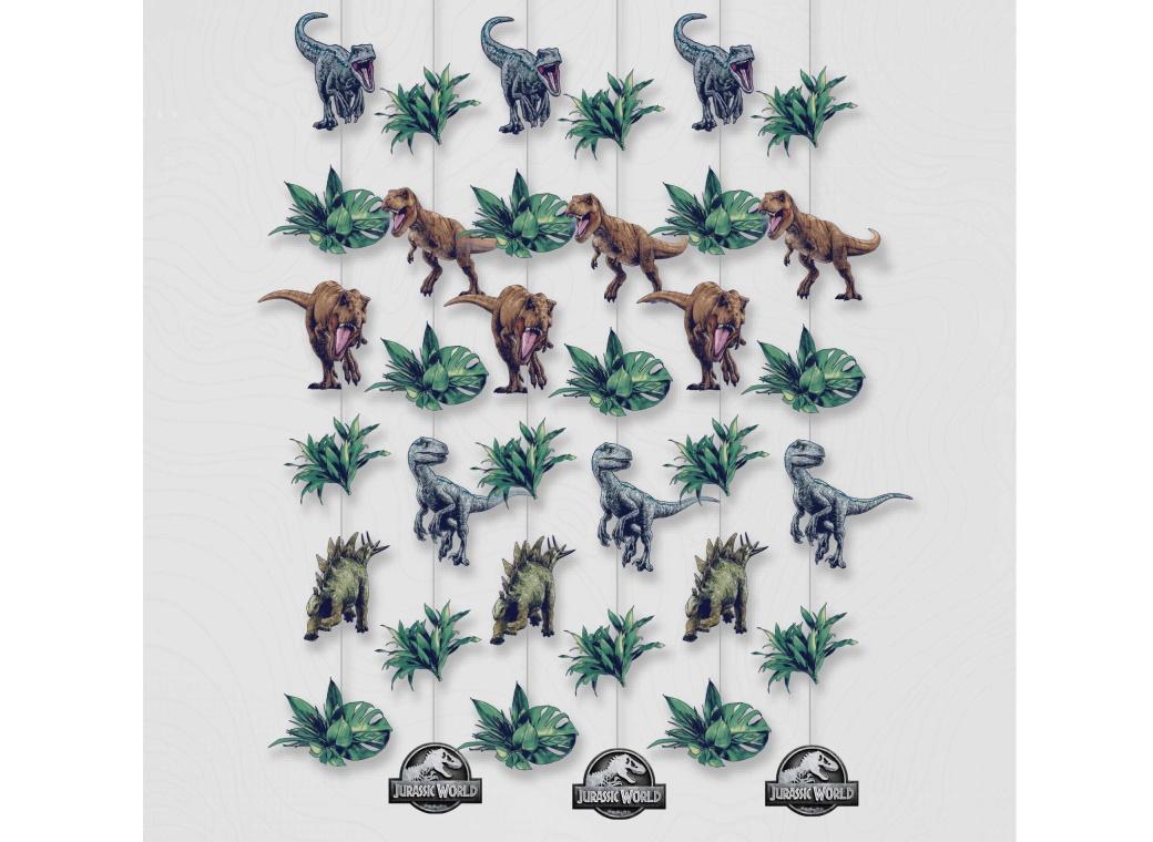 Jurassic Into the Wild String Decorations