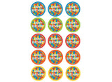 Edible Icing Images - Block Party Cupcakes