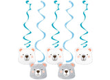 Lil Bear Hanging Swirl Decorations