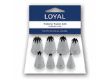 Loyal Closed Star Piping Tip Set 8pk