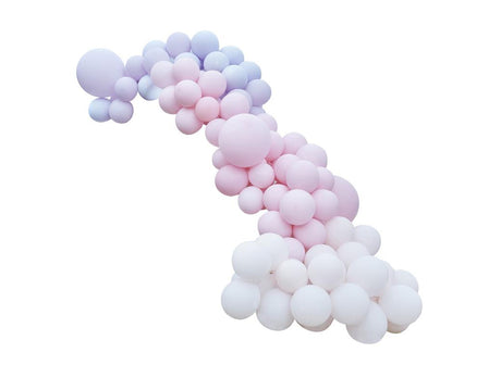 Luxe Pastel Pink & Purple Balloon Arch Kit
