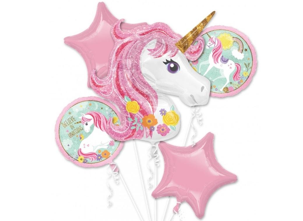 Magical Unicorn Foil Balloon Bouquet