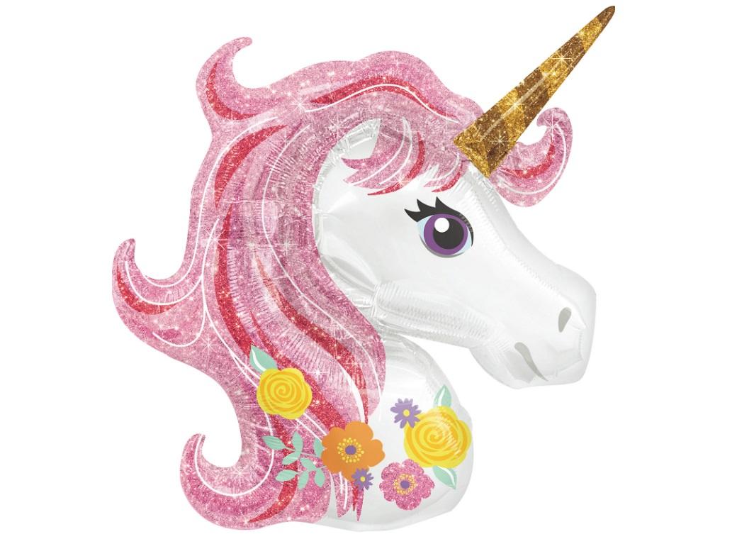 Magical Unicorn SuperShape Foil Balloon