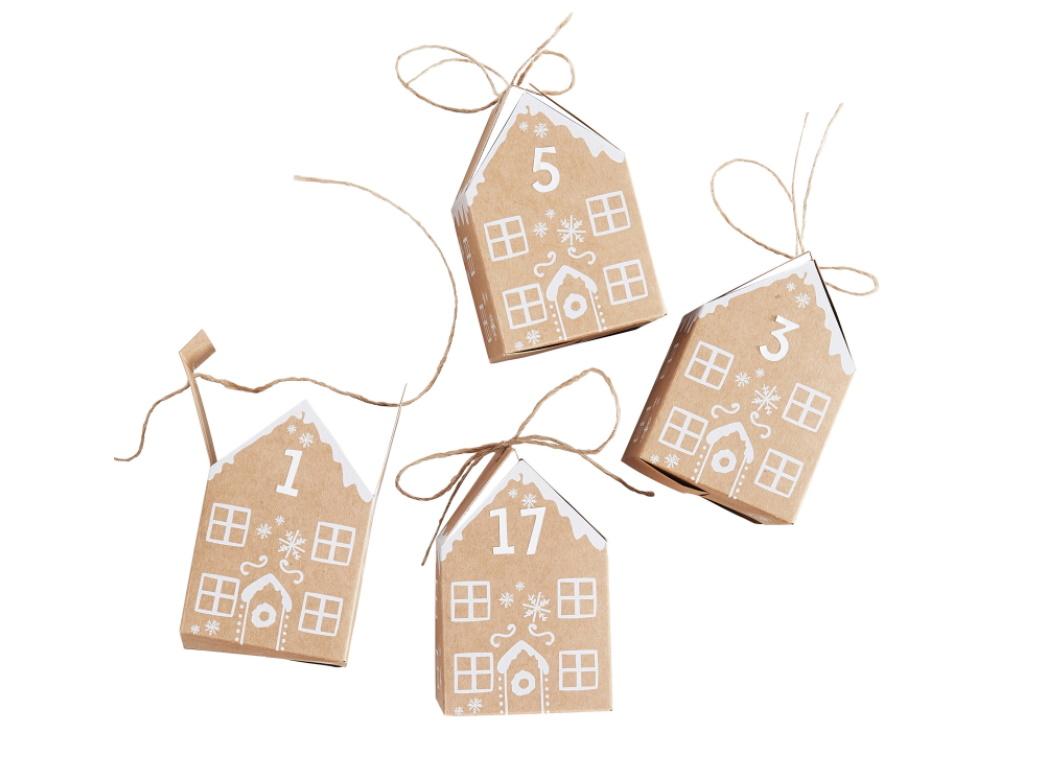 Make Your Own Gingerbread Houses Advent Calendar