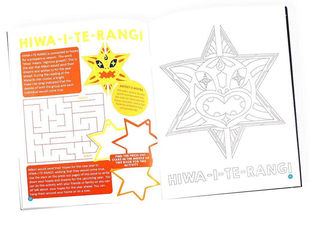 Matariki Colouring & Activity Book