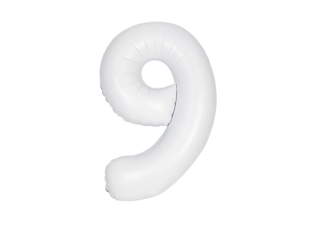 86cm Matte Bright White Balloon - 9