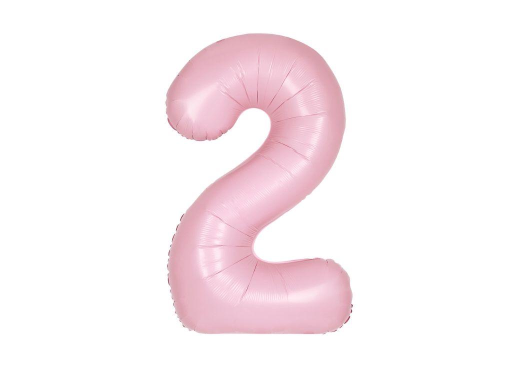 86cm Matte Lovely Pink Balloon - 2