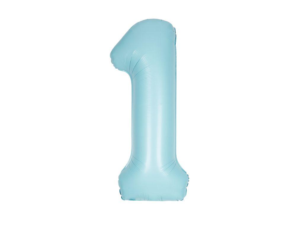 86cm Matte Powder Blue Balloon - 1