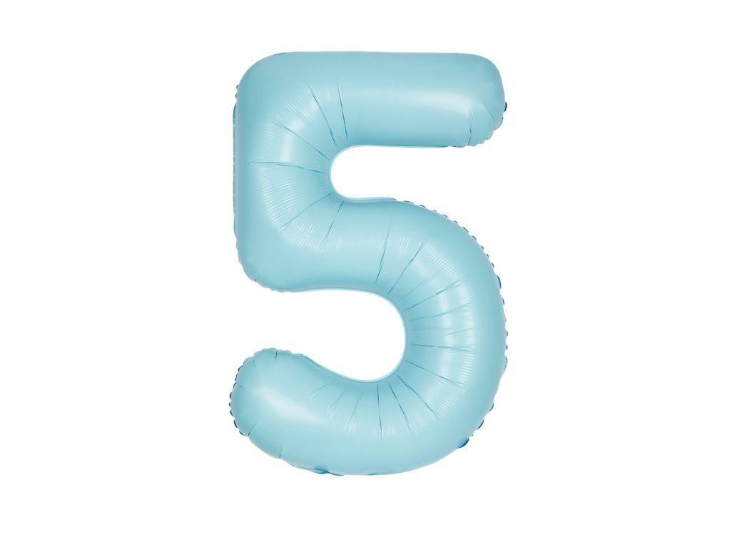 86cm Matte Powder Blue Balloon - 5