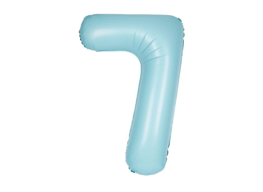 86cm Matte Powder Blue Balloon - 7
