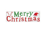 Merry Christmas Gel Cling Decoration