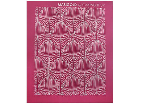 Caking It Up - Mesh Stencil Marigold