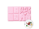 Gingerbread House Silicone Mould - Mini
