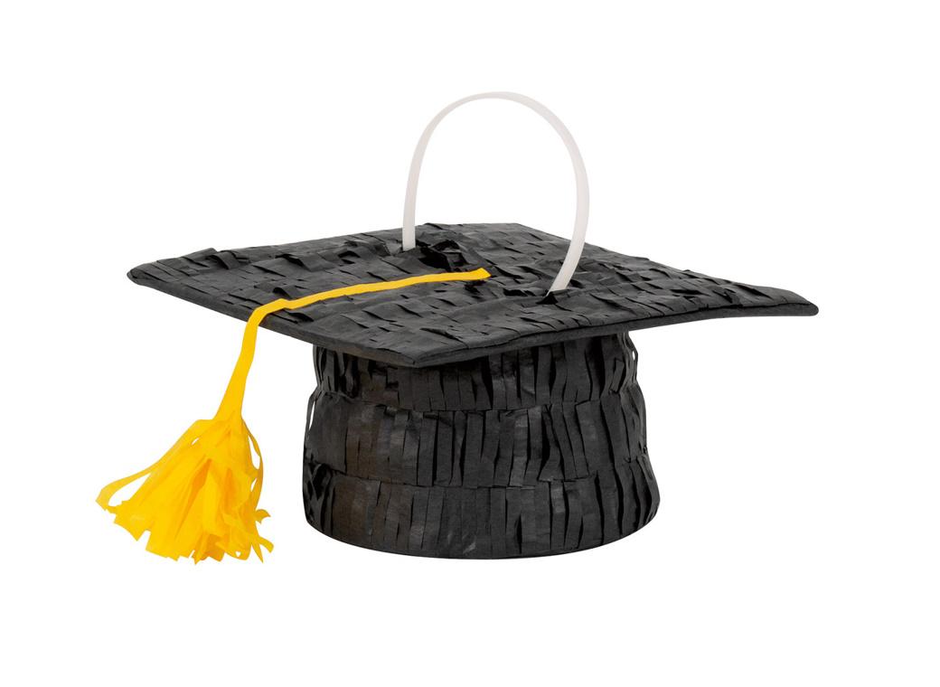 Mini Graduation Cap Pinata Decoration
