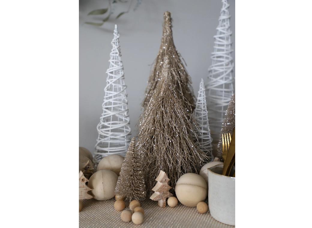 Christmas Tree with Glitter - 2 Sizes