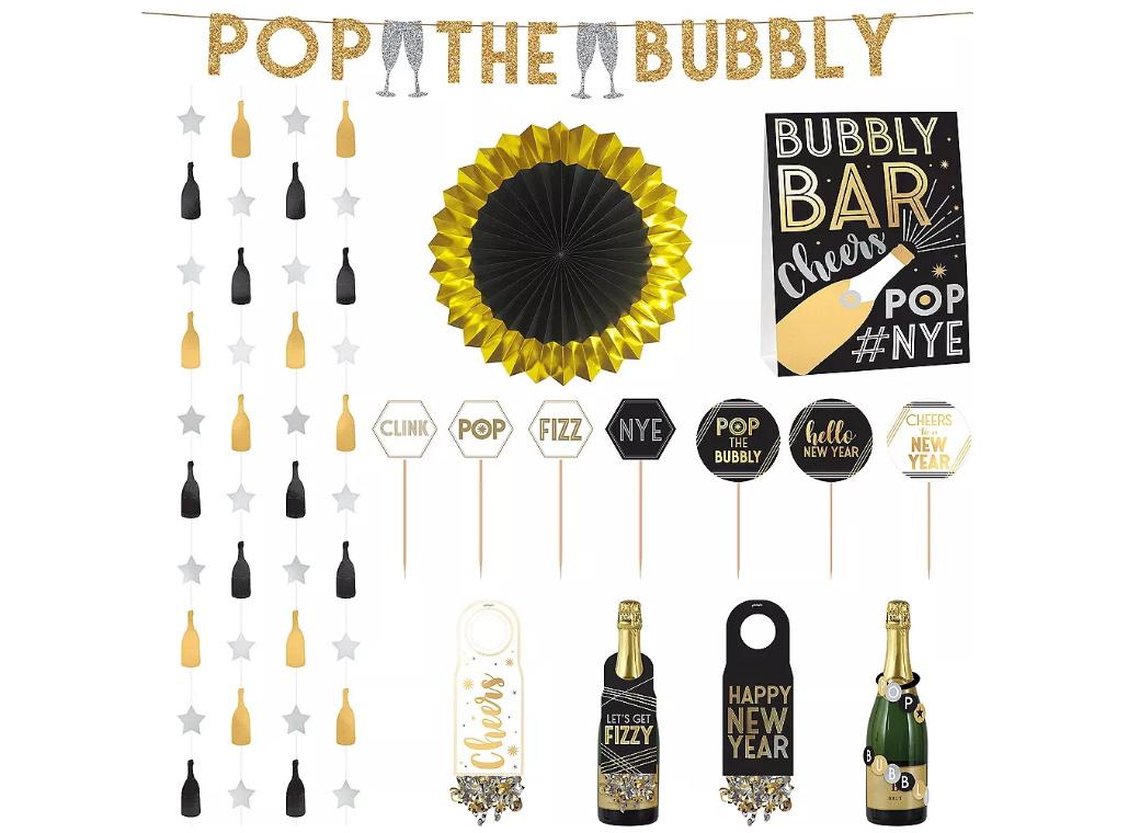 New Year's Eve Bar Decorating Kit