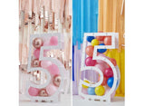 Number 5 Balloon Mosaic Stand