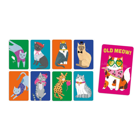 Mudpuppy - Old Meow! Card Game