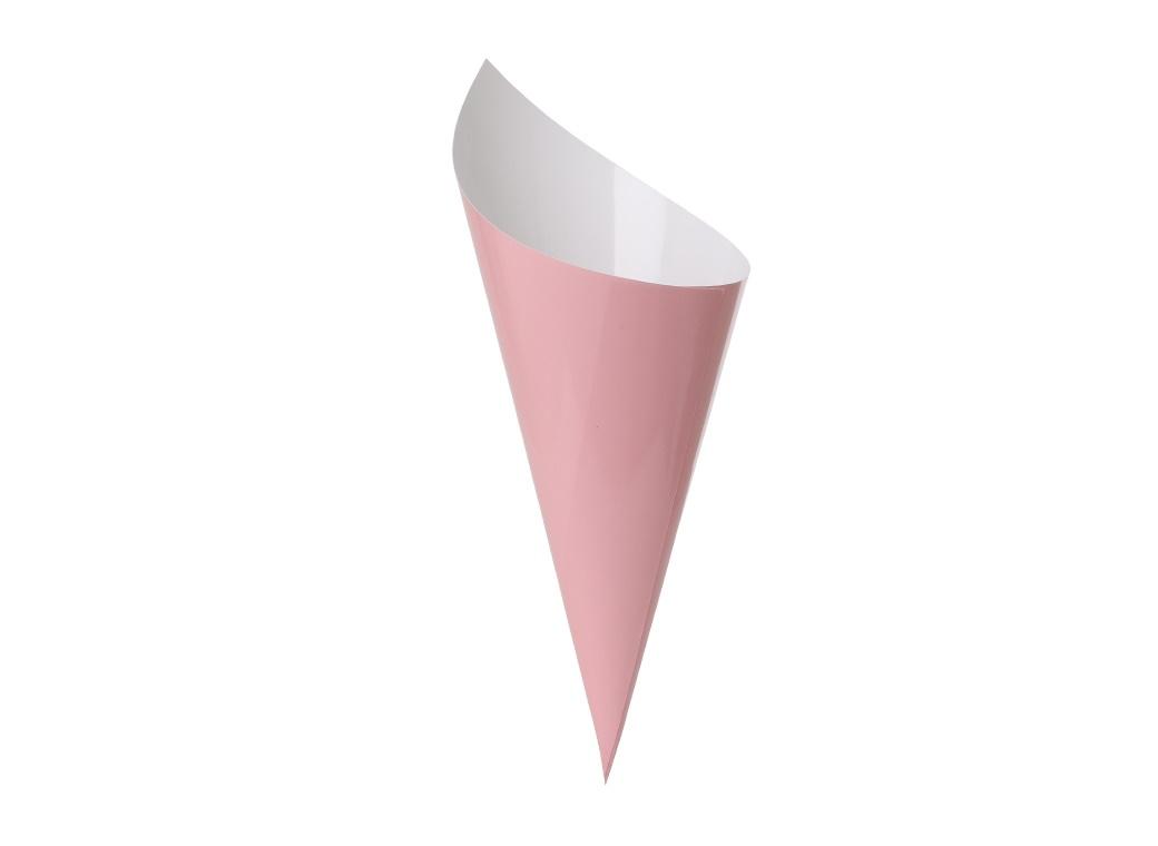 Paper Snack Cones 10pk Classic Pink