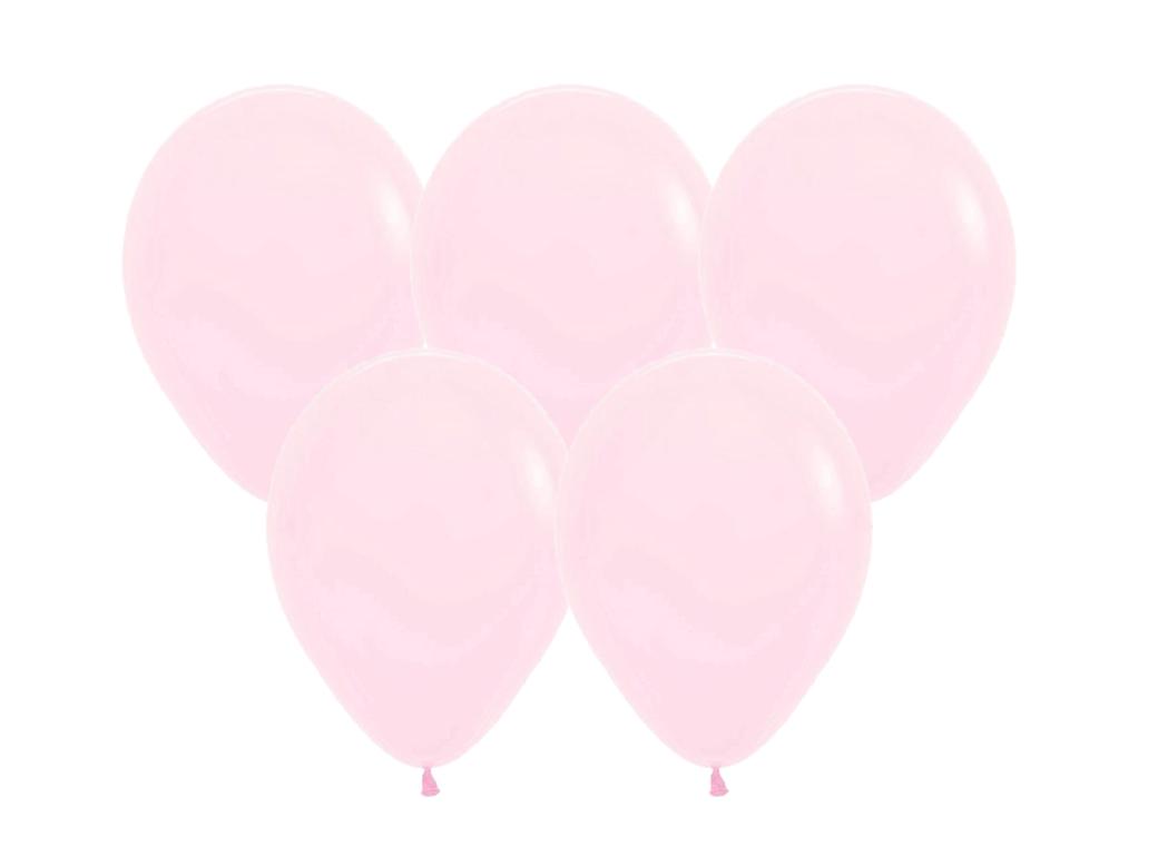 Pastel Matte Pink Balloons - 25pk