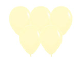 Pastel Matte Yellow Balloons - 25pk