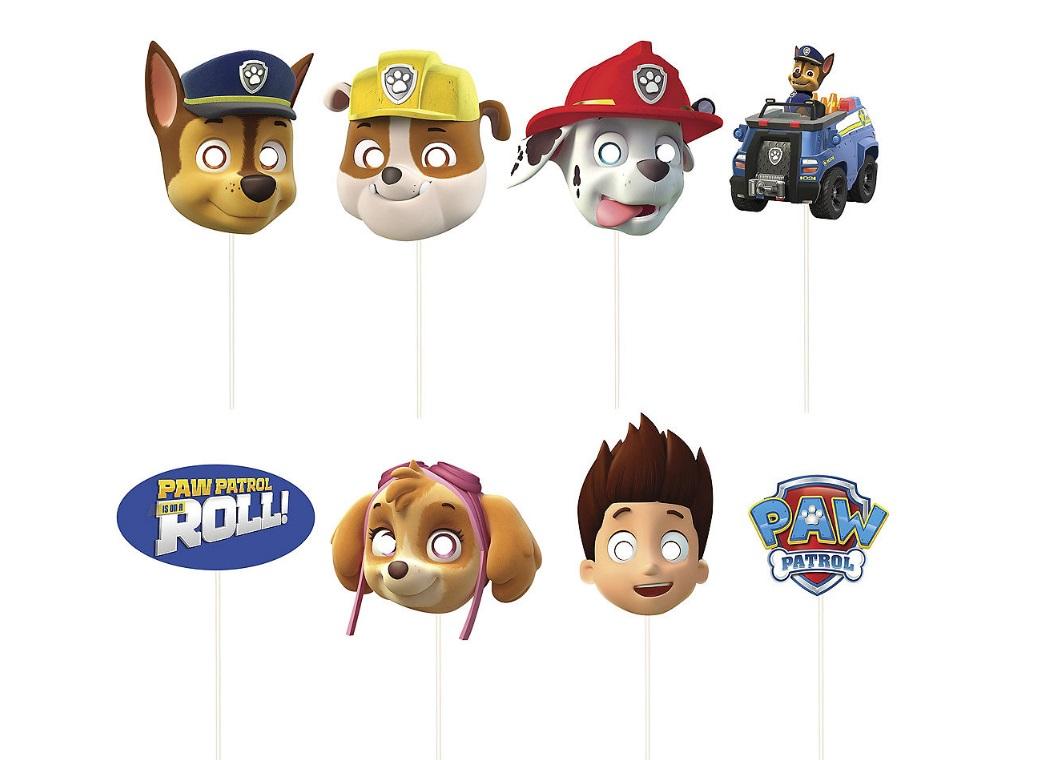 Paw Patrol Scene Setter with Photo Props