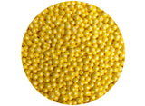 Sugar Pearls - Yellow **BB 12/24**